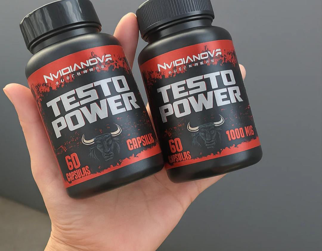 TESTO POWER-Píldoras naturales incrementan testosterona, Mejora rendimiento físico y sexual🔥