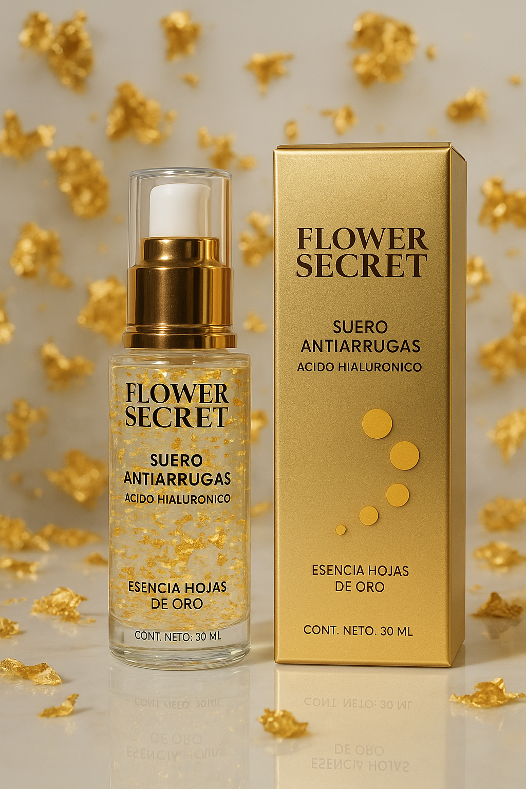 SUERO ANTIARRUGAS ESENCIA HOJAS DE ORO